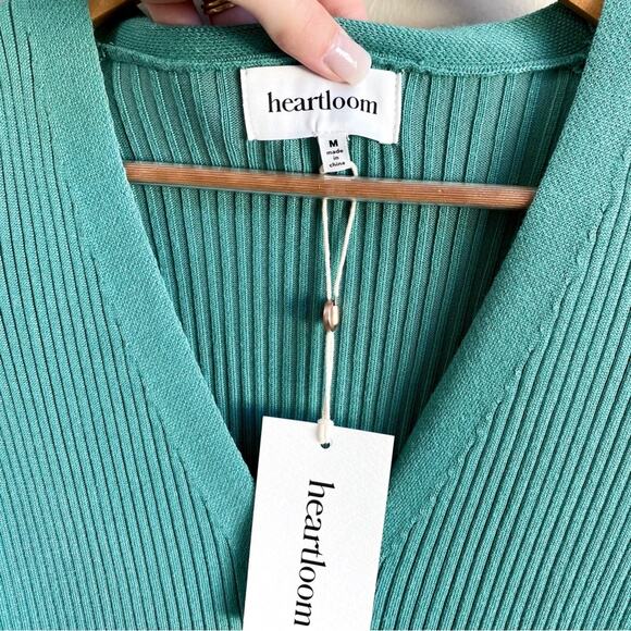 NWT Heartloom Marija Ribbed Cutout Long Sleeve Sweater Dress - Picture 4 of 6